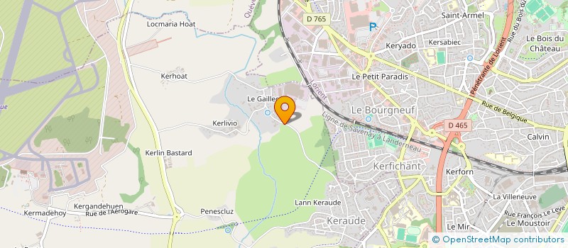 localisation de l'entreprise MONSIEUR JEAN-PAUL DAVID à PLOEMEUR