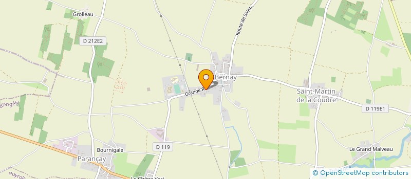 localisation de l'entreprise MONSIEUR JEAN-PAUL DAVID  BERNAY-SAINT-MARTIN