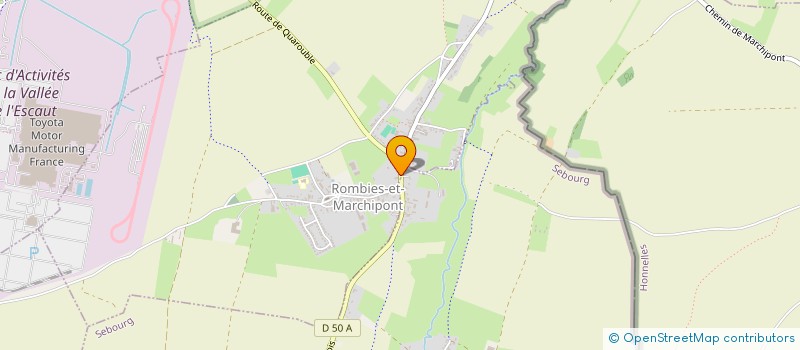 localisation de l'entreprise MONSIEUR JEAN-PAUL DE NARDA  ROMBIES-ET-MARCHIPONT