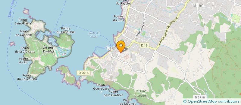 localisation de l'entreprise MONSIEUR JEAN-PAUL DE TORRES à SIX-FOURS-LES-PLAGES