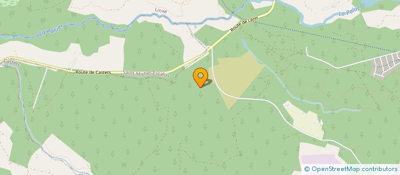 localisation de l'entreprise MONSIEUR JEAN-PAUL DELESTAN  CASTETS