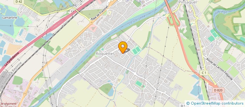 localisation de l'entreprise MONSIEUR JEAN PAUL DEMANGEAT à ROQUETTES