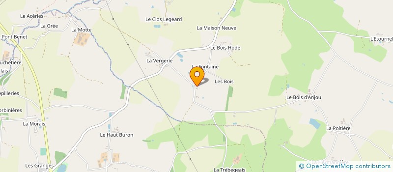 localisation de l'entreprise MONSIEUR JEAN-PAUL DENIEL  COESMES