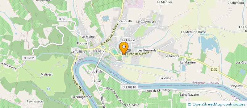 localisation de l'entreprise MONSIEUR JEAN-PAUL DESON  FUMEL