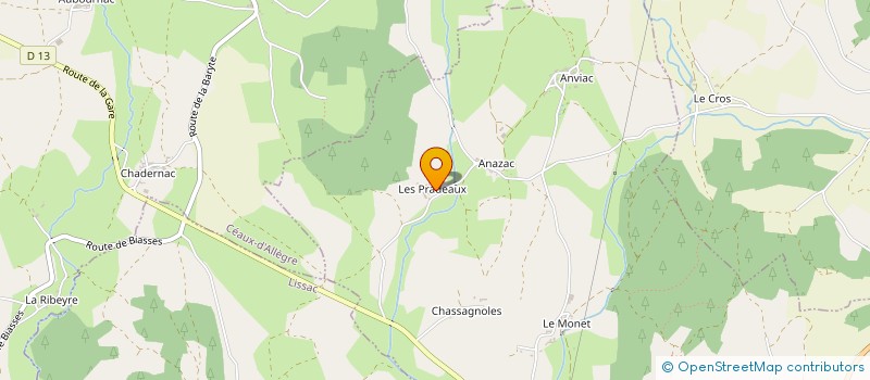 localisation de l'entreprise MONSIEUR JEAN-PAUL DESSIMOND  SAINT-GENEYS-PRES-SAINT-PAULIEN