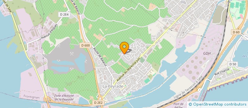 localisation de l'entreprise MONSIEUR JEAN-PAUL DEVALS à FRONTIGNAN