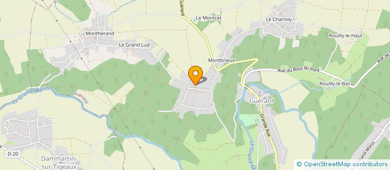 localisation de l'entreprise MONSIEUR JEAN-PAUL DEVENEY  MAISONCELLES-EN-BRIE