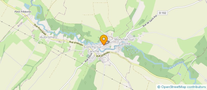 localisation de l'entreprise MONSIEUR JEAN-PAUL DEVILLERS  ECOIVRES