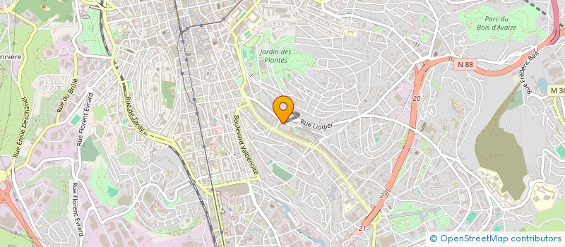 localisation de l'entreprise MONSIEUR JEAN-PAUL DHUIQUE-MAYER  SAINT-ETIENNE