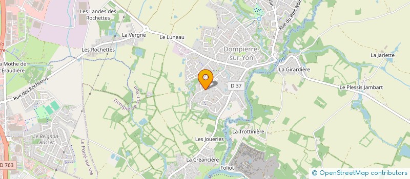 localisation de l'entreprise MONSIEUR JEAN-PAUL DORCKEL à DOMPIERRE-SUR-YON