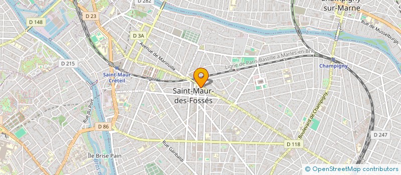 localisation de l'entreprise MONSIEUR JEAN-PAUL DOS SANTOS à SAINT-MAUR-DES-FOSSES