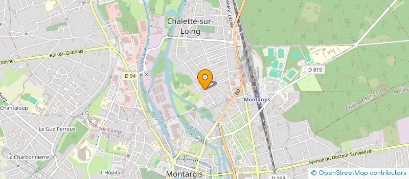 localisation de l'entreprise MONSIEUR JEAN-PAUL DOURIOT à CHALETTE-SUR-LOING