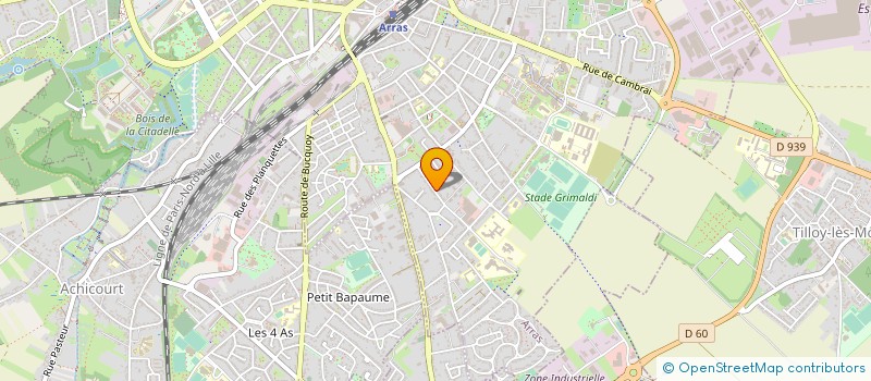 localisation de l'entreprise MONSIEUR JEAN-PAUL DUFLOS à ARRAS