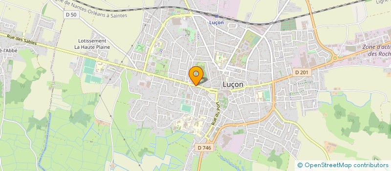 localisation de l'entreprise MONSIEUR JEAN-PAUL DUGUE à LUCON