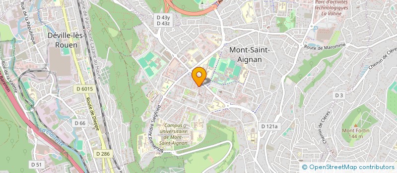 localisation de l'entreprise MONSIEUR JEAN-PAUL DUMONT  MONT-SAINT-AIGNAN
