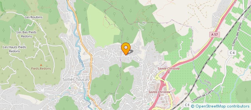 localisation de l'entreprise MONSIEUR JEAN-PAUL DUPART  SOLLIES-PONT