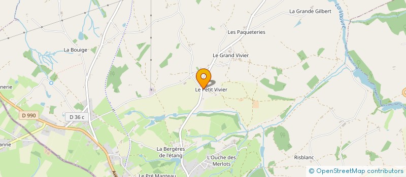 localisation de l'entreprise MONSIEUR JEAN-PAUL DURIEUX à AIGURANDE