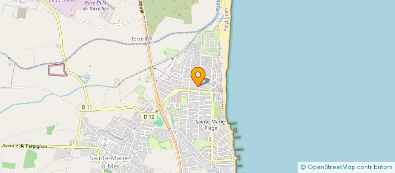 localisation de l'entreprise MONSIEUR JEAN-PAUL ERRE  SAINTE-MARIE-LA-MER