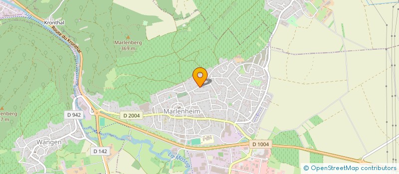 localisation de l'entreprise MONSIEUR JEAN-PAUL ESCHLIMANN  MARLENHEIM