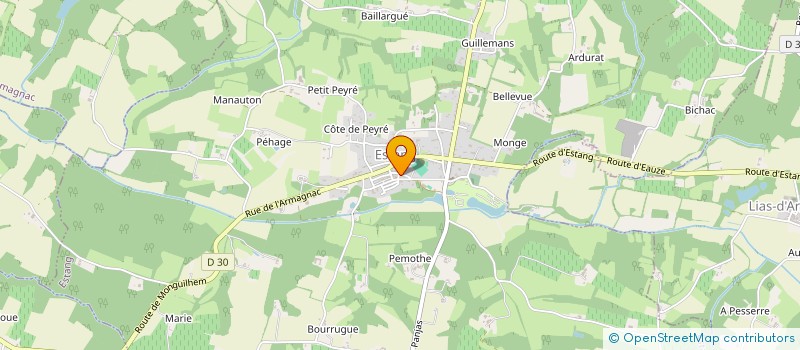 localisation de l'entreprise MONSIEUR JEAN-PAUL ESTEFFE à ESTANG