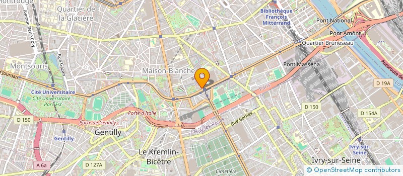 localisation de l'entreprise MONSIEUR JEAN-PAUL FABBIANI  PARIS