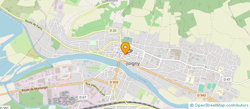 localisation de l'entreprise MONSIEUR JEAN-PAUL FACCHETTI à JOIGNY