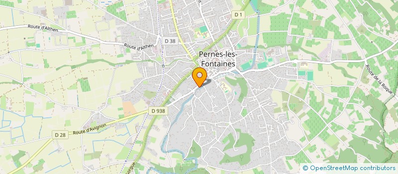 localisation de l'entreprise MONSIEUR JEAN-PAUL FAREL  PERNES-LES-FONTAINES