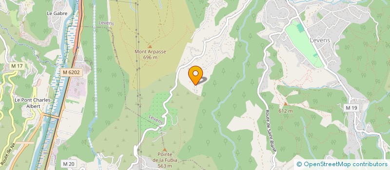 localisation de l'entreprise MONSIEUR JEAN-PAUL FERRARI  LEVENS