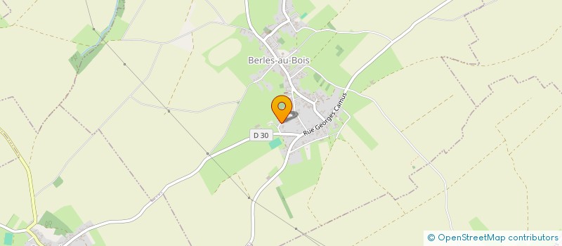 localisation de l'entreprise MONSIEUR JEAN-PAUL FIEVET  BERLES-AU-BOIS