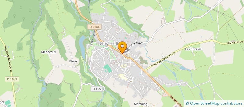 localisation de l'entreprise MONSIEUR JEAN-PAUL FLORES à NERIS-LES-BAINS