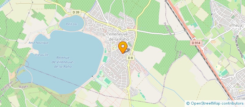 localisation de l'entreprise MONSIEUR JEAN-PAUL FOXONET  VILLENEUVE-DE-LA-RAHO