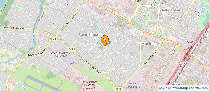 localisation de l'entreprise MONSIEUR JEAN-PAUL GAILLARD à TOULOUSE