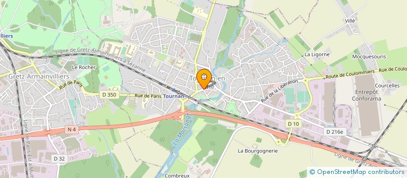 localisation de l'entreprise MONSIEUR JEAN-PAUL GARCIA  TOURNAN-EN-BRIE