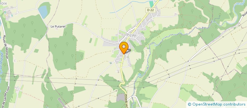 localisation de l'entreprise MONSIEUR JEAN-PAUL GARD  PIZAY