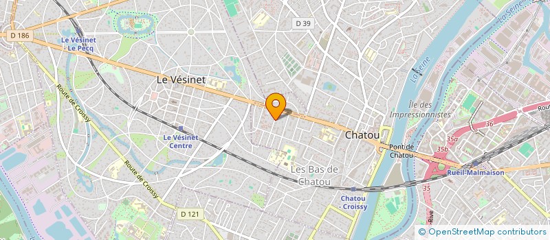 localisation de l'entreprise MONSIEUR JEAN-PAUL GASC  CHATOU