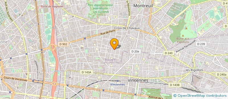 localisation de l'entreprise MONSIEUR JEAN-PAUL GASQ à MONTREUIL