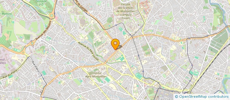 localisation de l'entreprise MONSIEUR JEAN-PAUL GAULARD à MONTPELLIER