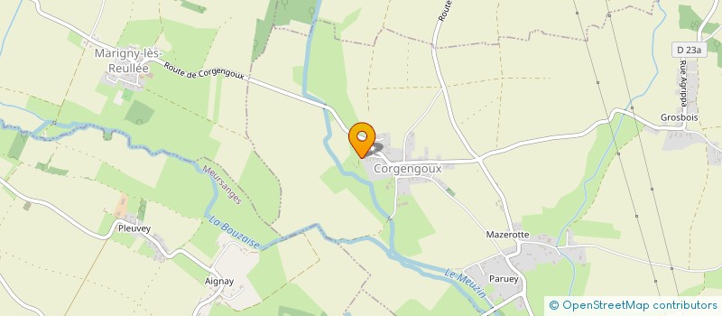 localisation de l'entreprise MONSIEUR JEAN-PAUL GAUTH RONNET  CORGENGOUX