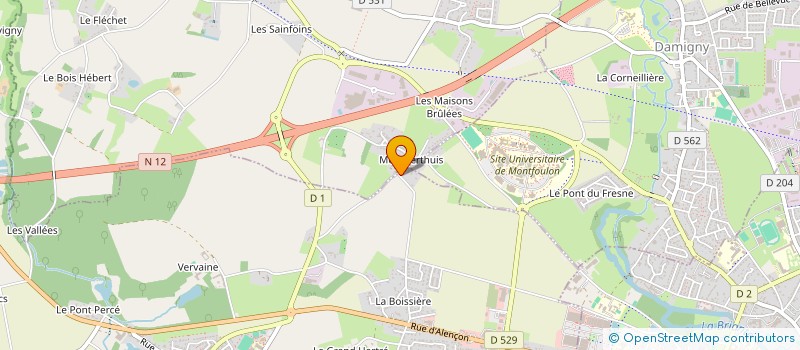 localisation de l'entreprise MONSIEUR JEAN-PAUL GENEVOIX à CONDE-SUR-SARTHE