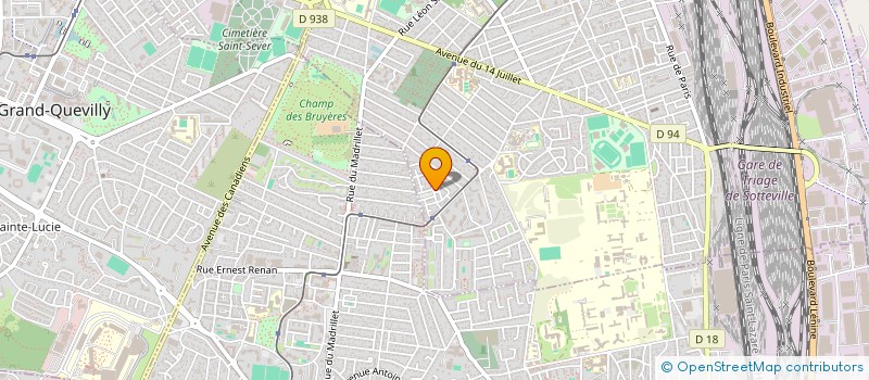 localisation de l'entreprise MONSIEUR JEAN-PAUL GERE  SOTTEVILLE-LES-ROUEN