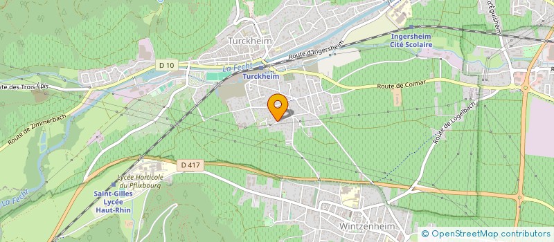 localisation de l'entreprise MONSIEUR JEAN PAUL GERMAIN  ZIMMERBACH