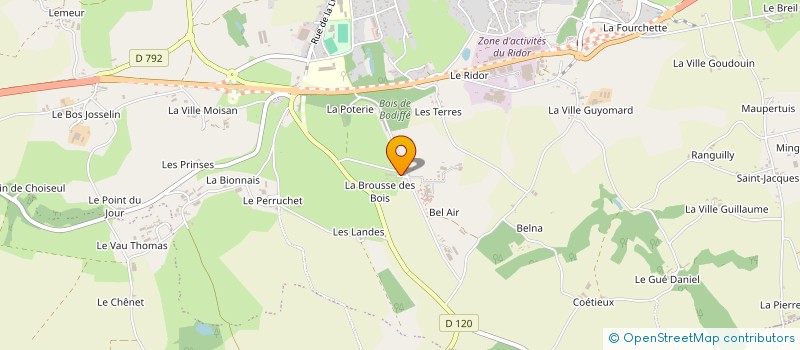 localisation de l'entreprise MONSIEUR JEAN-PAUL GICQUEL  PLEMET