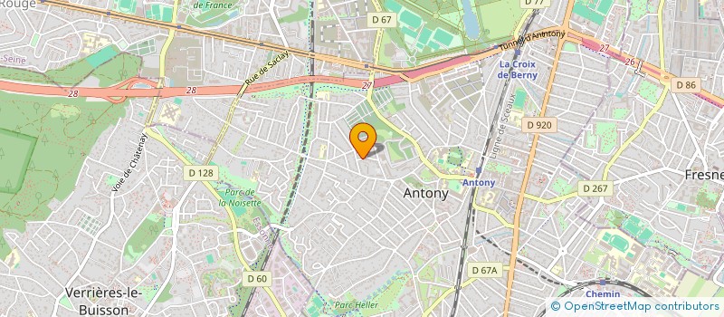 localisation de l'entreprise MONSIEUR JEAN-PAUL GINOD à ANTONY