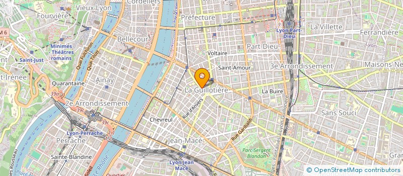 localisation de l'entreprise MONSIEUR JEAN-PAUL GODET  LYON