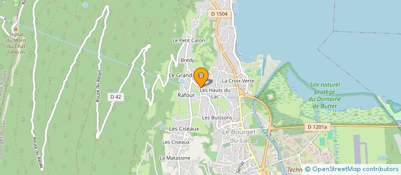localisation de l'entreprise MONSIEUR JEAN-PAUL GOMES à LE BOURGET DU LAC