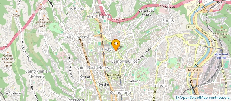 localisation de l'entreprise MONSIEUR JEAN-PAUL GOMIS à NICE