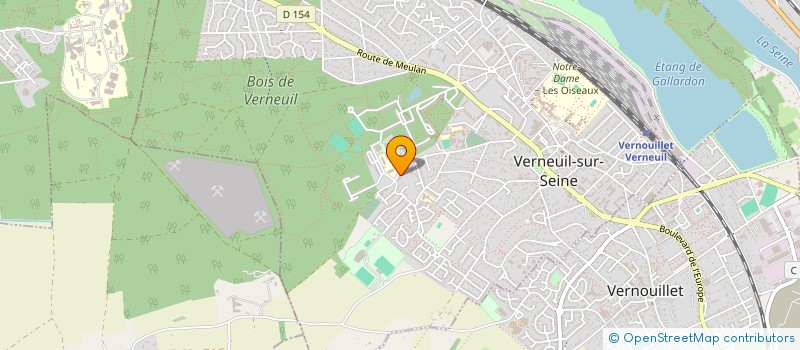localisation de l'entreprise MONSIEUR JEAN PAUL GOMIS  VERNEUIL-SUR-SEINE