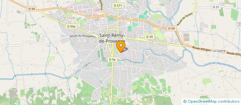 localisation de l'entreprise MONSIEUR JEAN-PAUL GON  SAINT-REMY-DE-PROVENCE