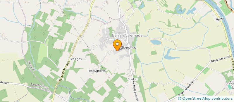 localisation de l'entreprise MONSIEUR JEAN-PAUL GONCALVES  BARRY-D'ISLEMADE