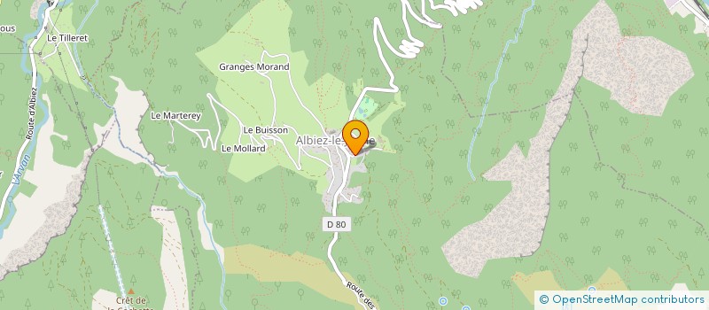 localisation de l'entreprise MONSIEUR JEAN-PAUL GORRE  ALBIEZ-LE-JEUNE